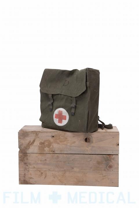 Military army satchel with soft dressing